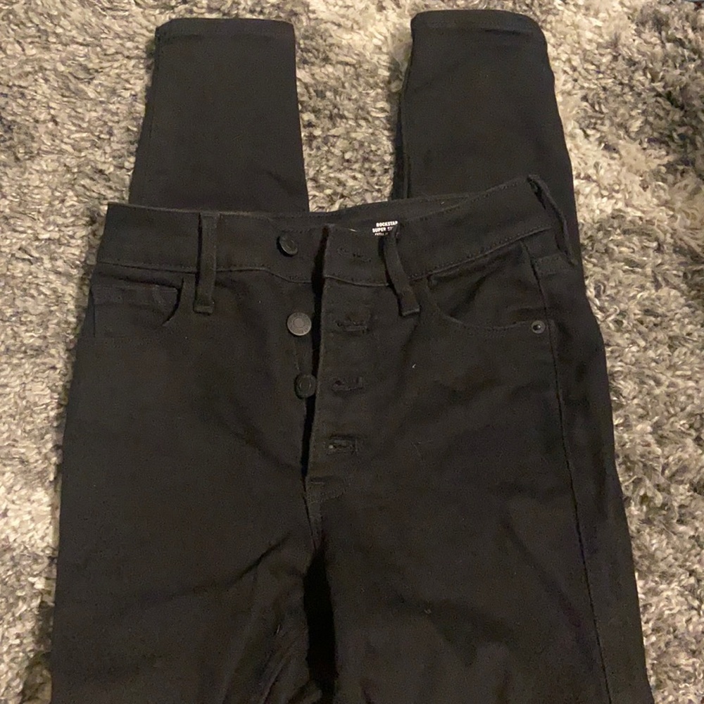 Old Navy jeans, size 0, no rips